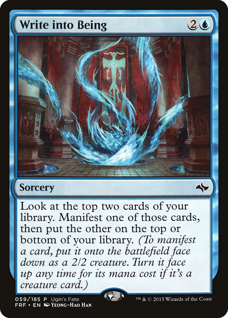 Write into Being — Ugin's Fate — Magic: The Gathering