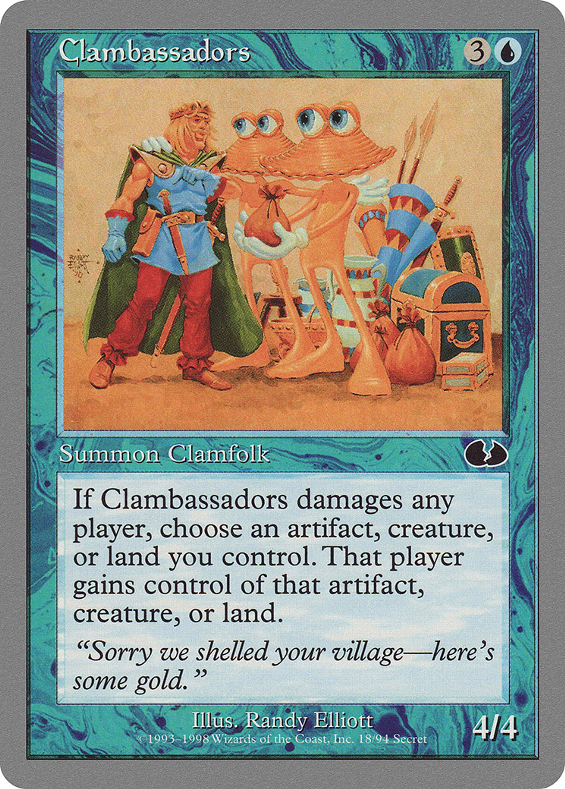 Clambassadors — Unglued — Magic: The Gathering