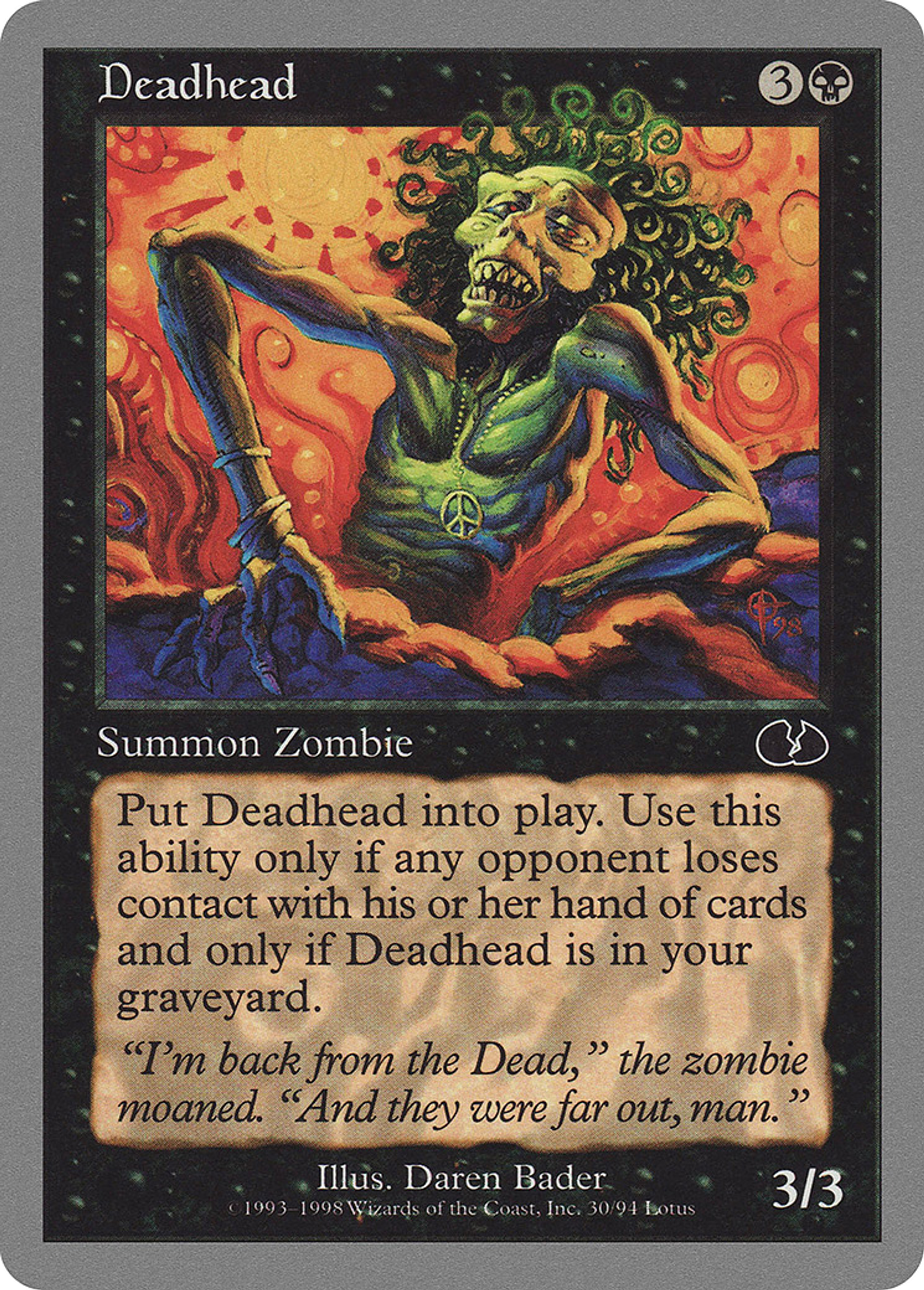 Deadhead — Unglued — Magic: The Gathering