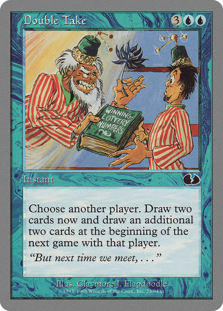 Double Take — Unglued — Magic: The Gathering