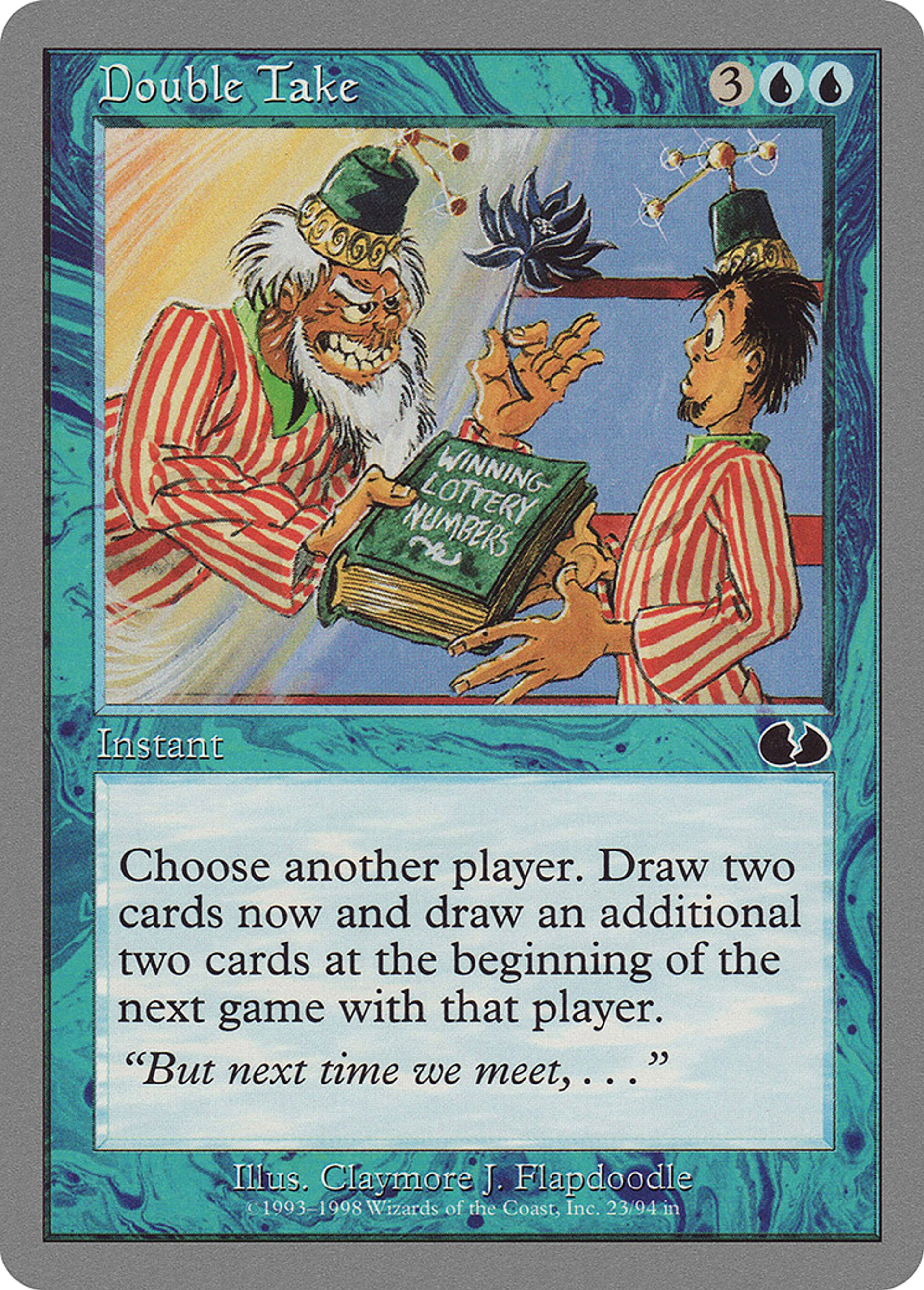 Double Take — Unglued — Magic: The Gathering