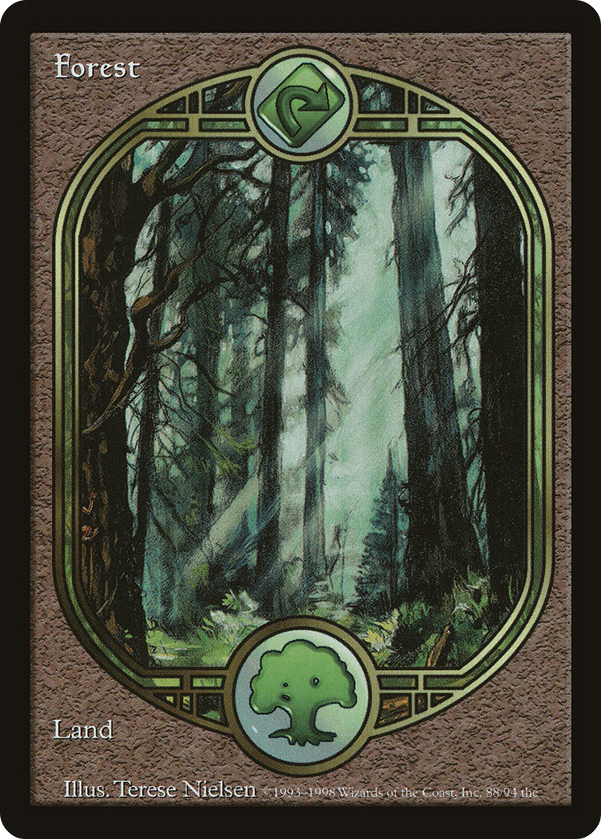 Forêt — Unglued — Magic: The Gathering