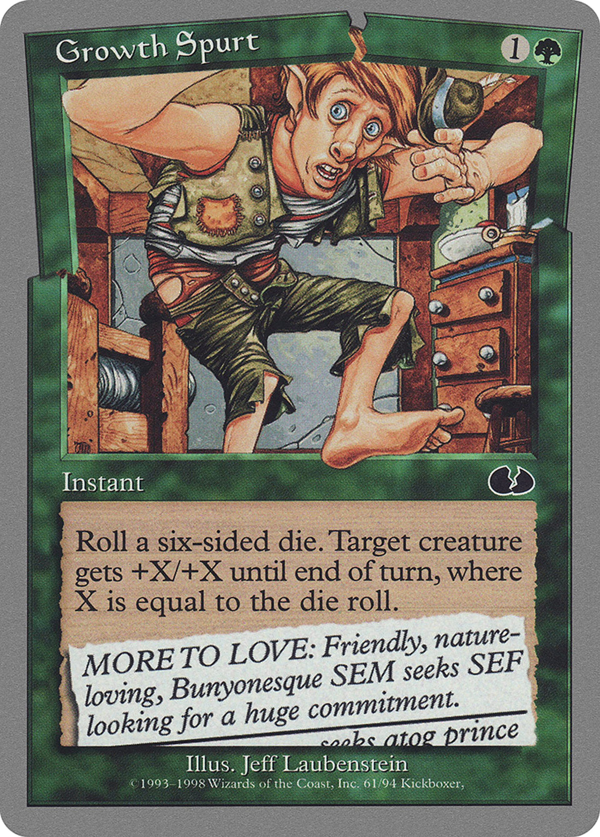 Growth Spurt — Unglued — Magic: The Gathering