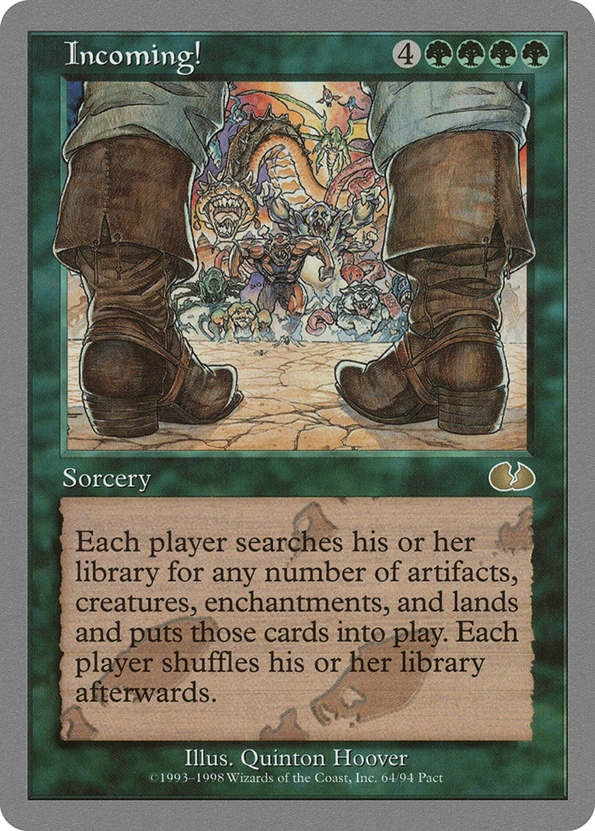 Incoming! — Unglued — Magic: The Gathering