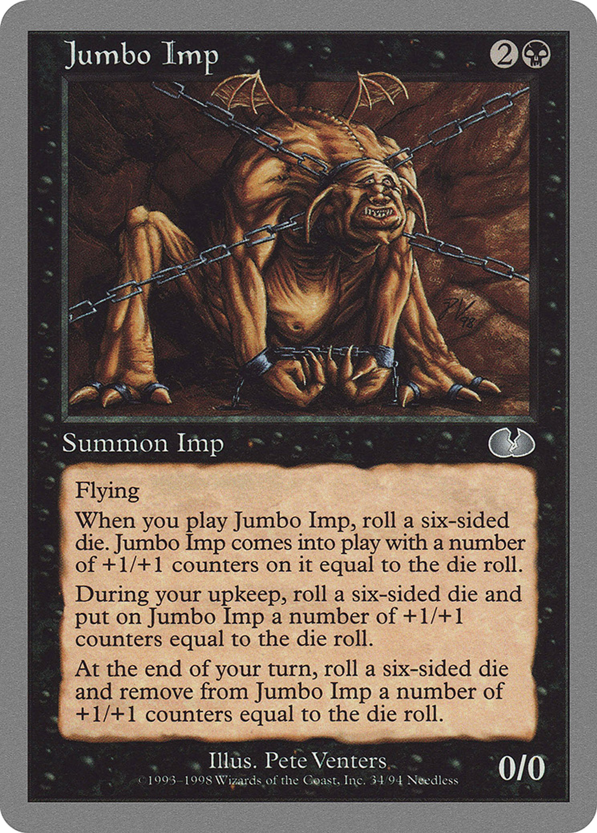 Jumbo Imp — Unglued — Magic: The Gathering