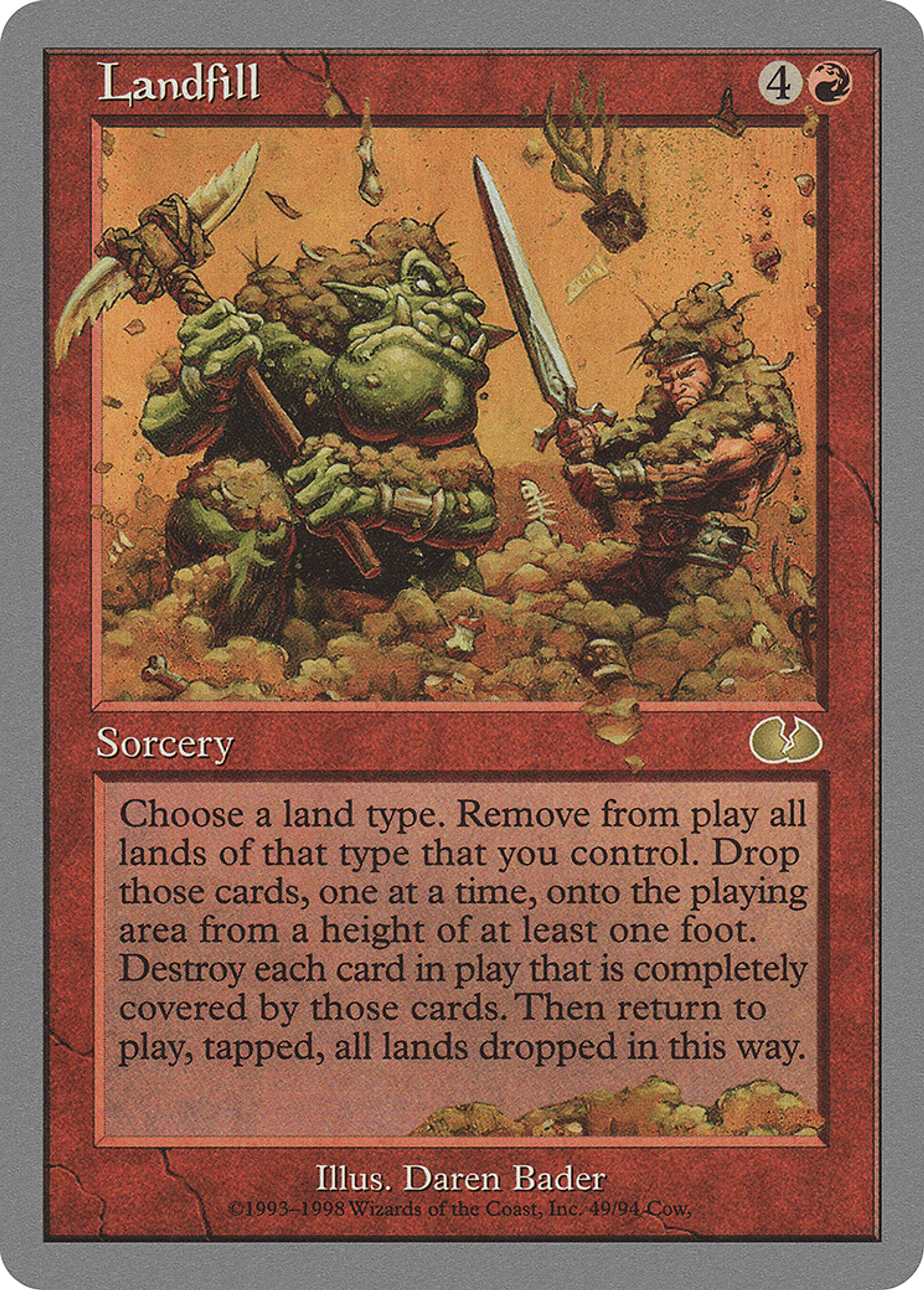 Landfill — Unglued — Magic: The Gathering