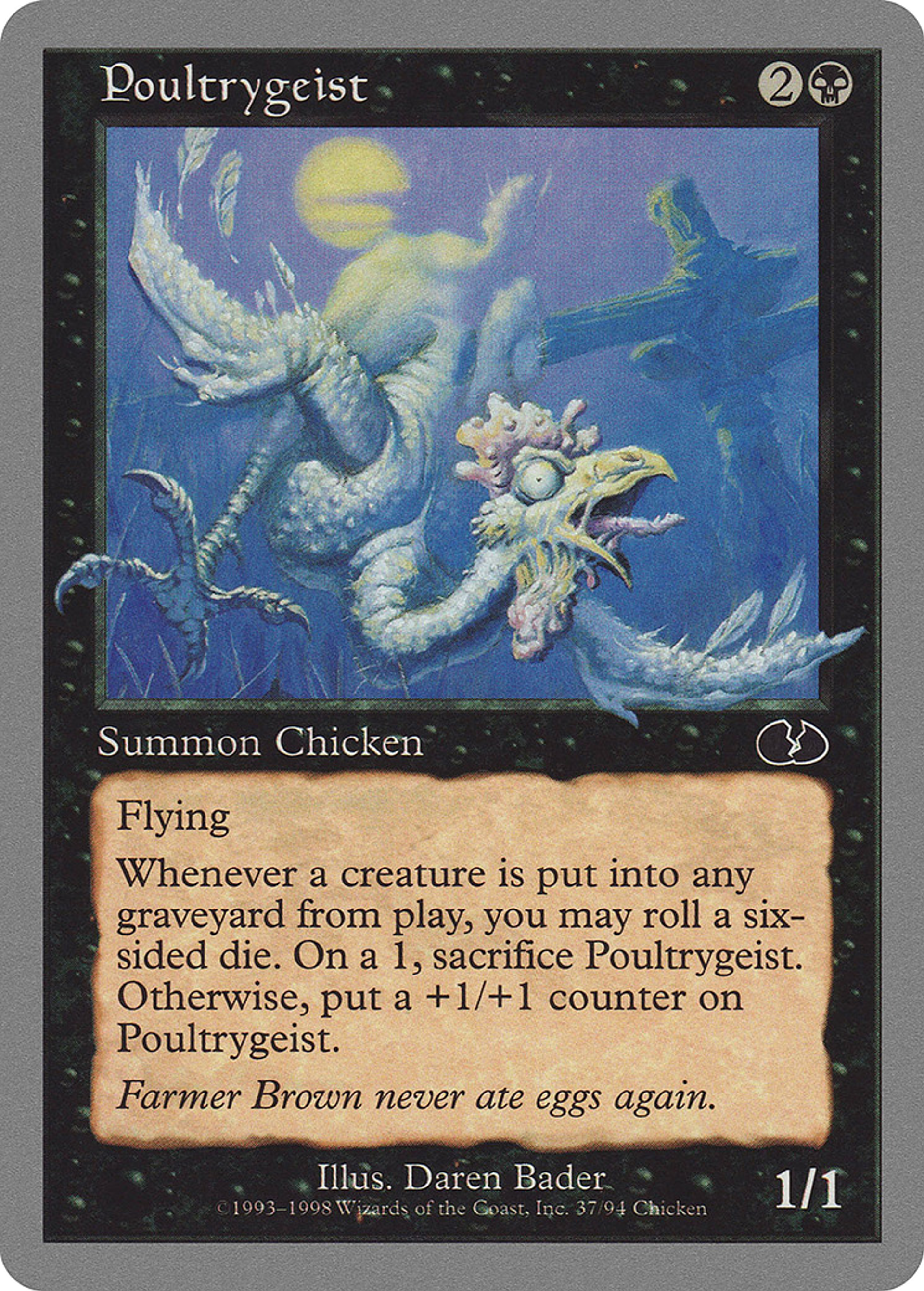 Poultrygeist — Unglued — Magic: The Gathering