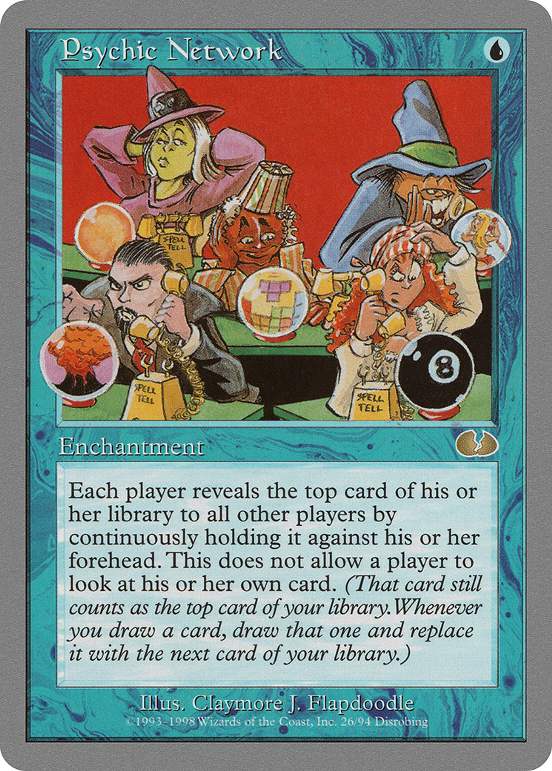 Psychic Network — Unglued — Magic: The Gathering
