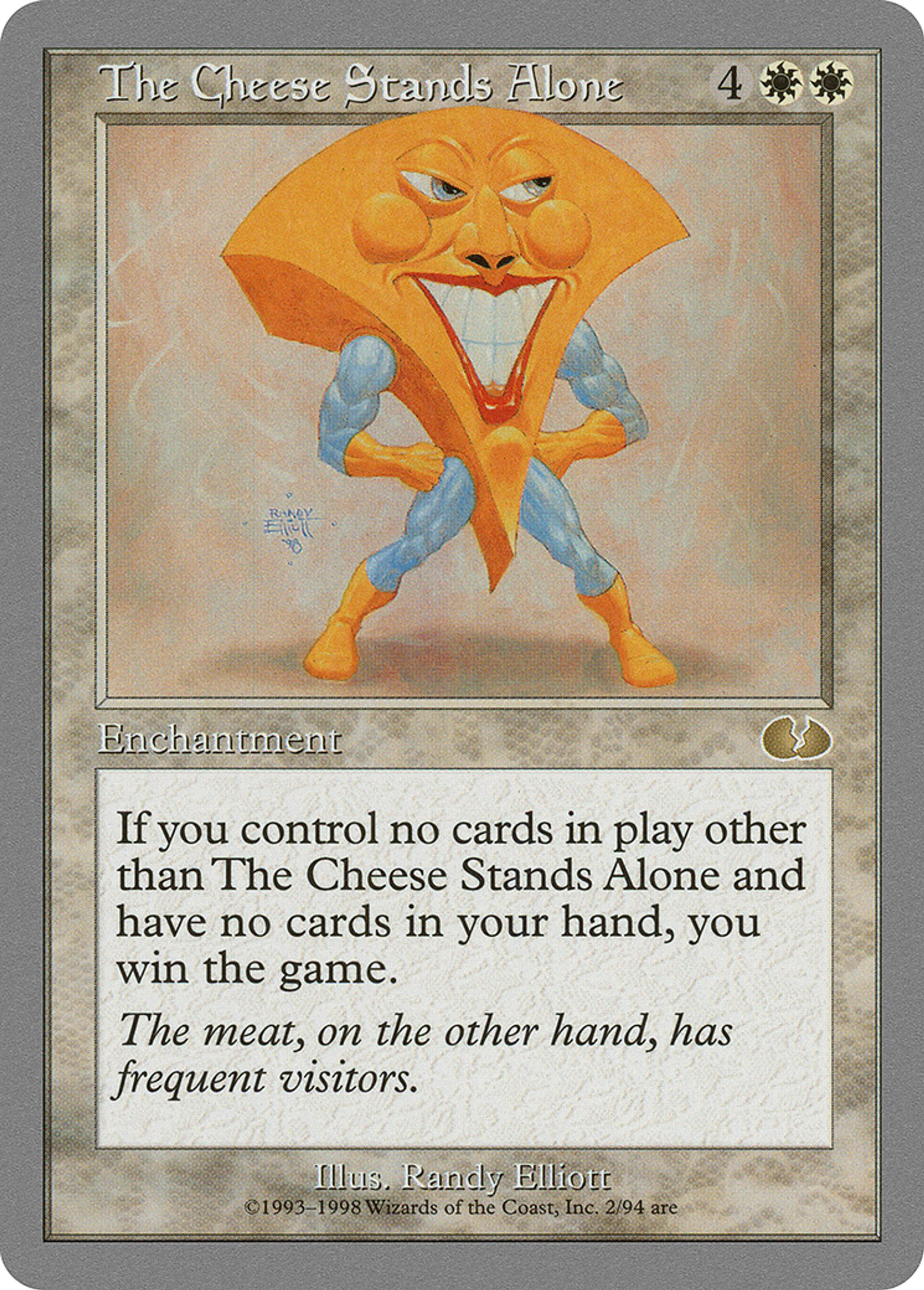 The Cheese Stands Alone — Unglued — Magic: The Gathering