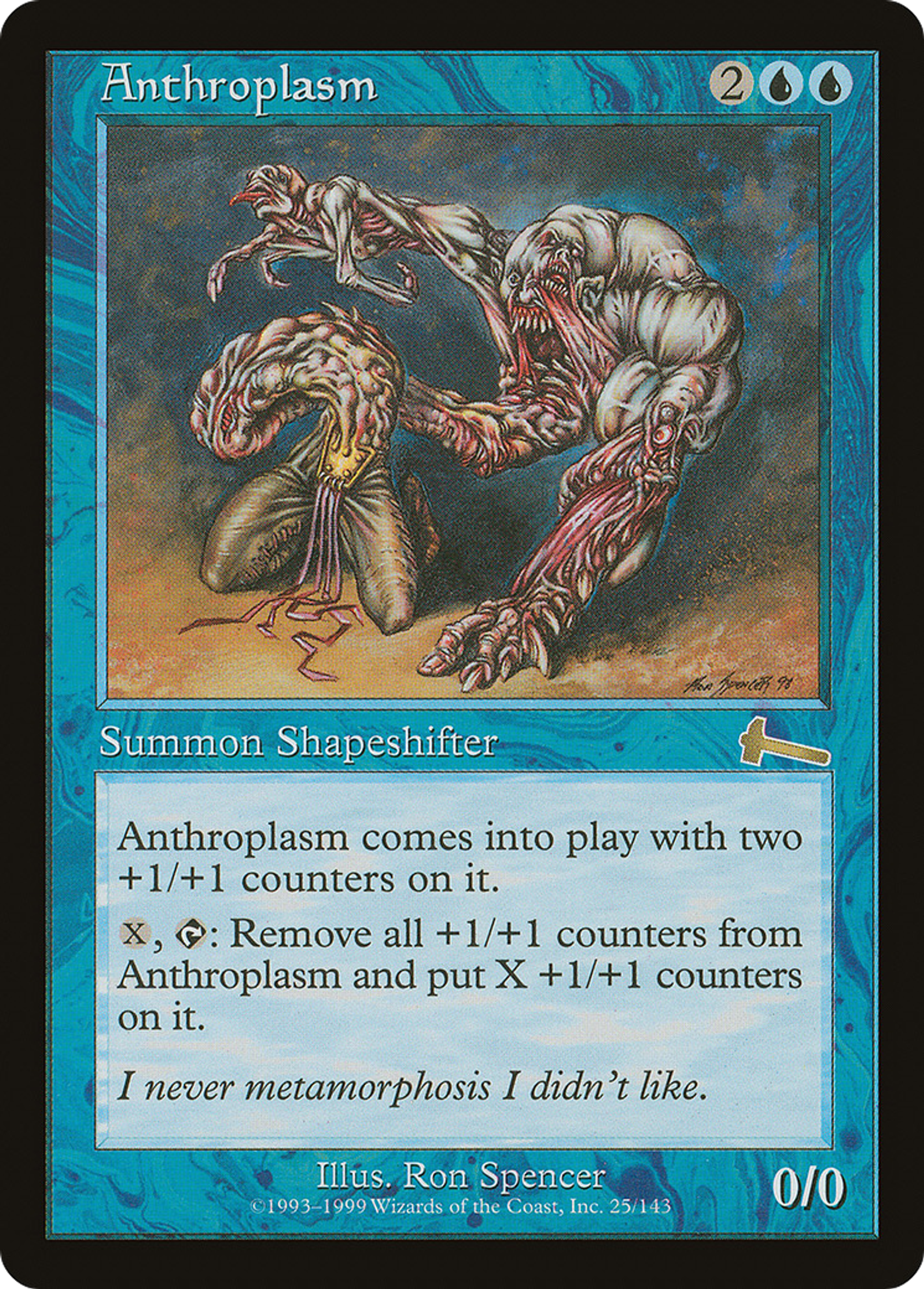 Anthroplasm — Urza's Legacy — Magic: The Gathering