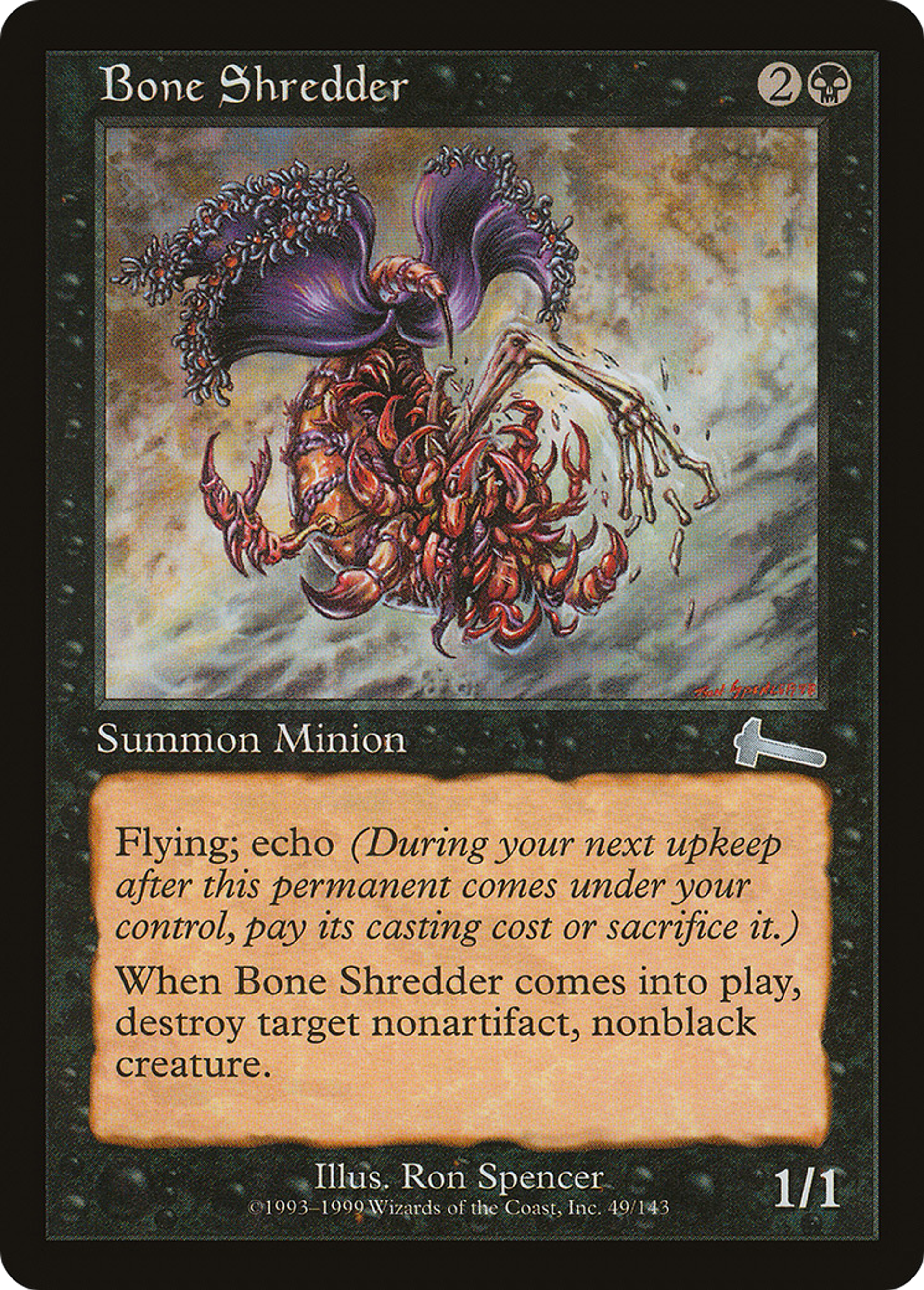 Bone Shredder — Urza's Legacy — Magic: The Gathering
