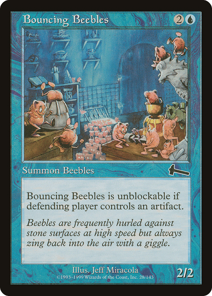 Bouncing Beebles — Urza's Legacy — Magic: The Gathering