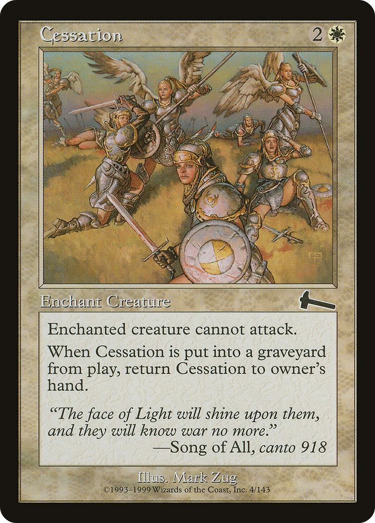 Cessation — Urza's Legacy — Magic: The Gathering