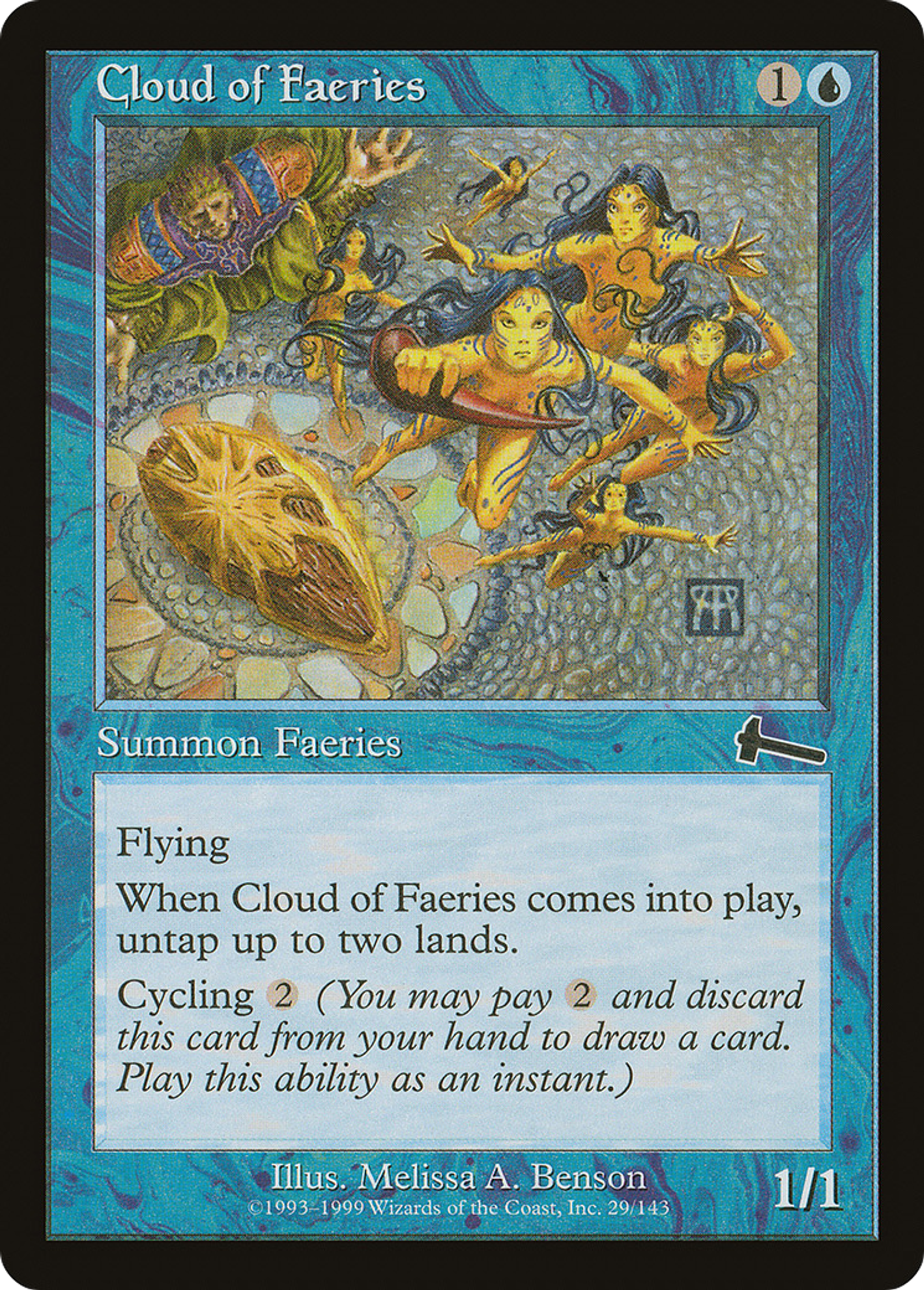 Nuée de faeries — Urza's Legacy — Magic: The Gathering