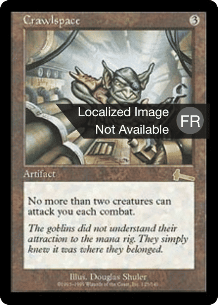 Espace confiné — Urza's Legacy — Magic: The Gathering