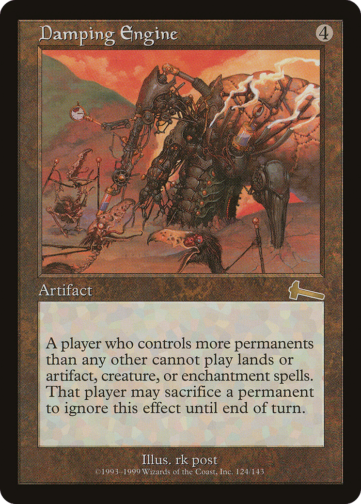 Damping Engine — Urza's Legacy — Magic: The Gathering