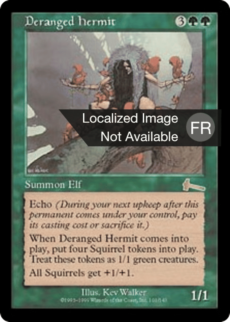 Ermite fêlé — Urza's Legacy — Magic: The Gathering