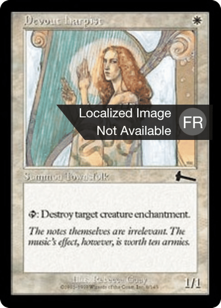 Harpiste fervente — Urza's Legacy — Magic: The Gathering