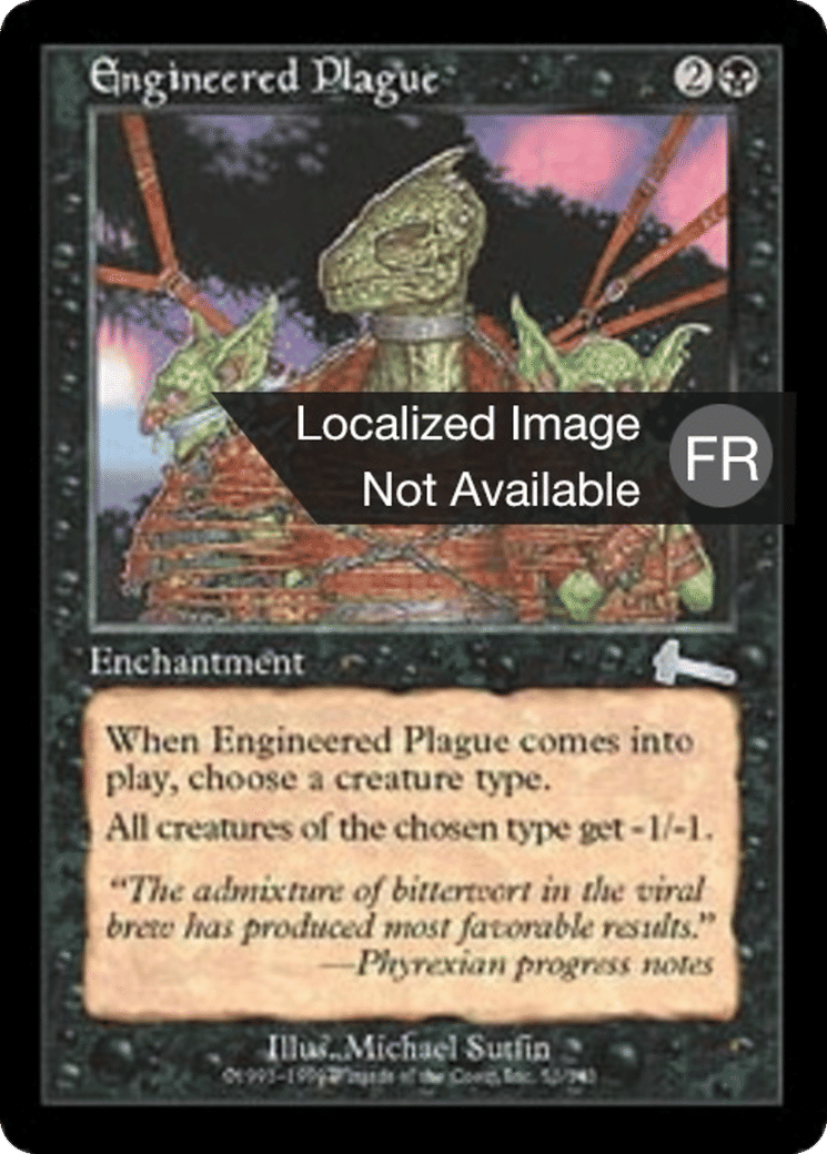 Peste artificielle — Urza's Legacy — Magic: The Gathering