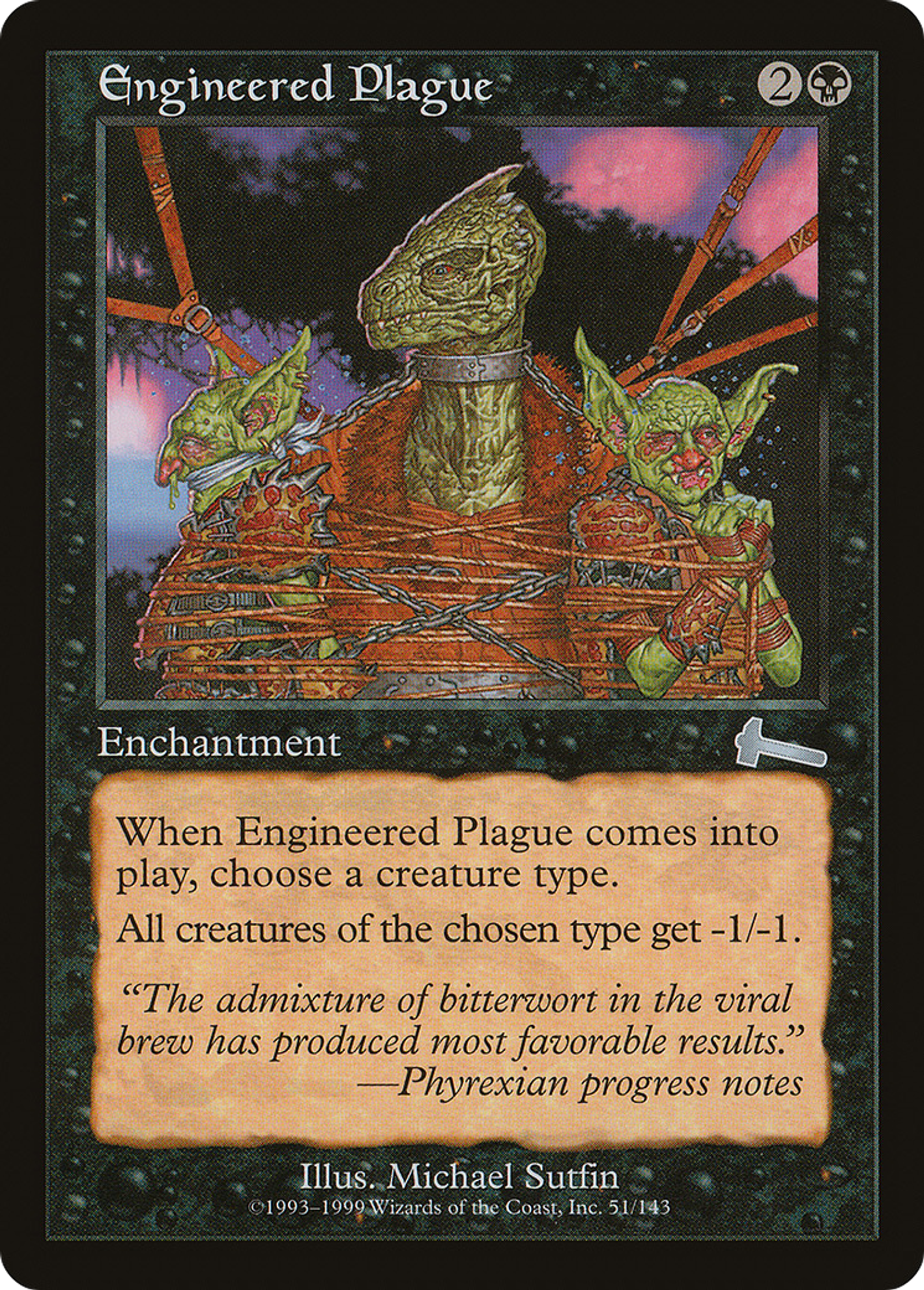 Peste artificielle — Urza's Legacy — Magic: The Gathering