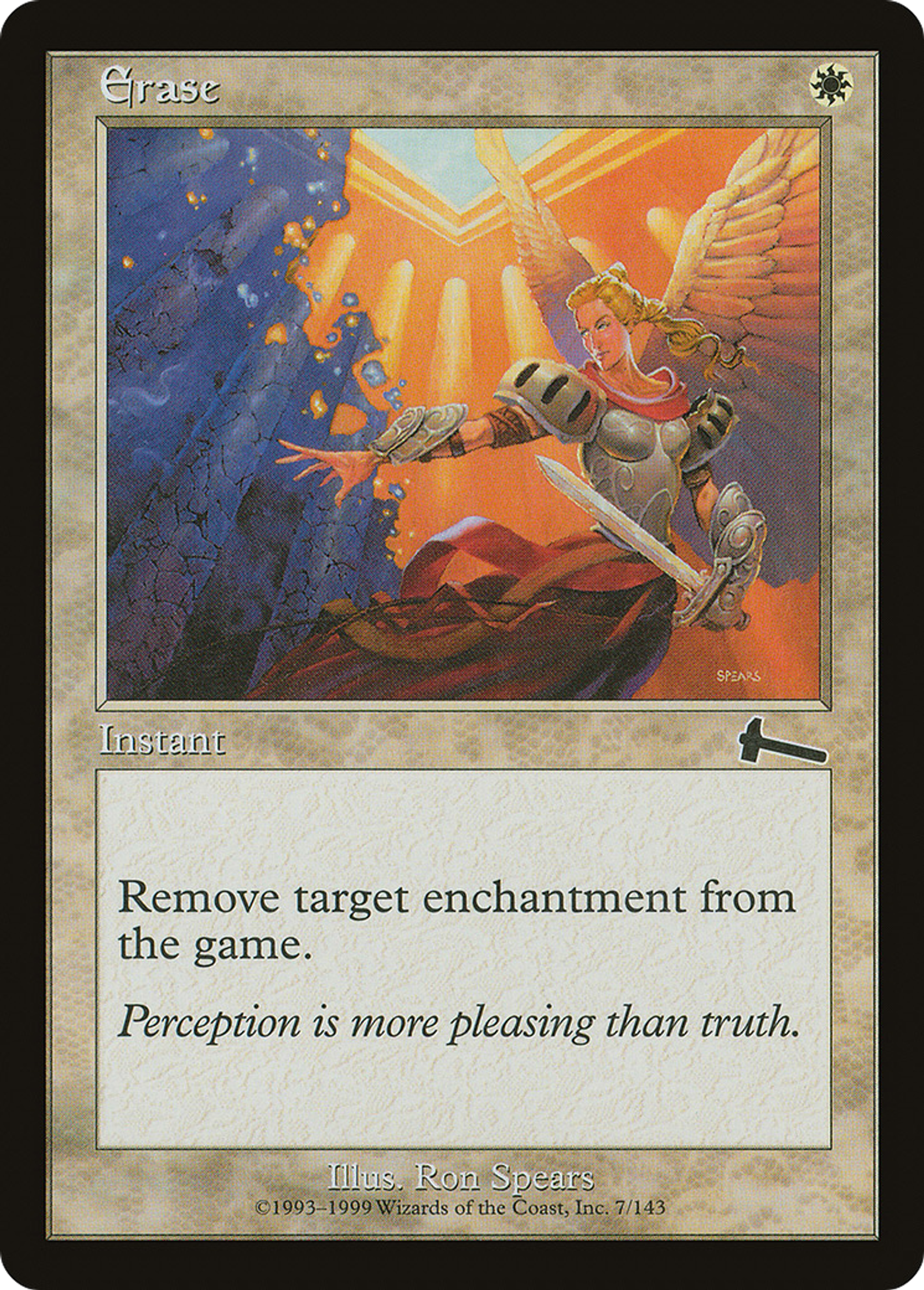 Effacement — Urza's Legacy — Magic: The Gathering