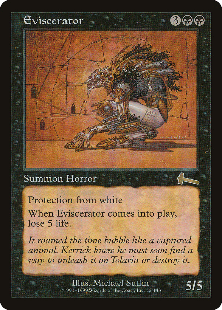 Eviscerator — Urza's Legacy — Magic: The Gathering