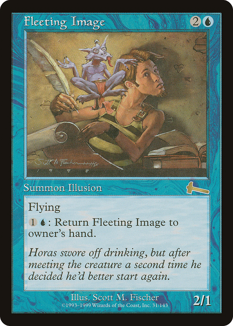 Fleeting Image — Urza's Legacy — Magic: The Gathering