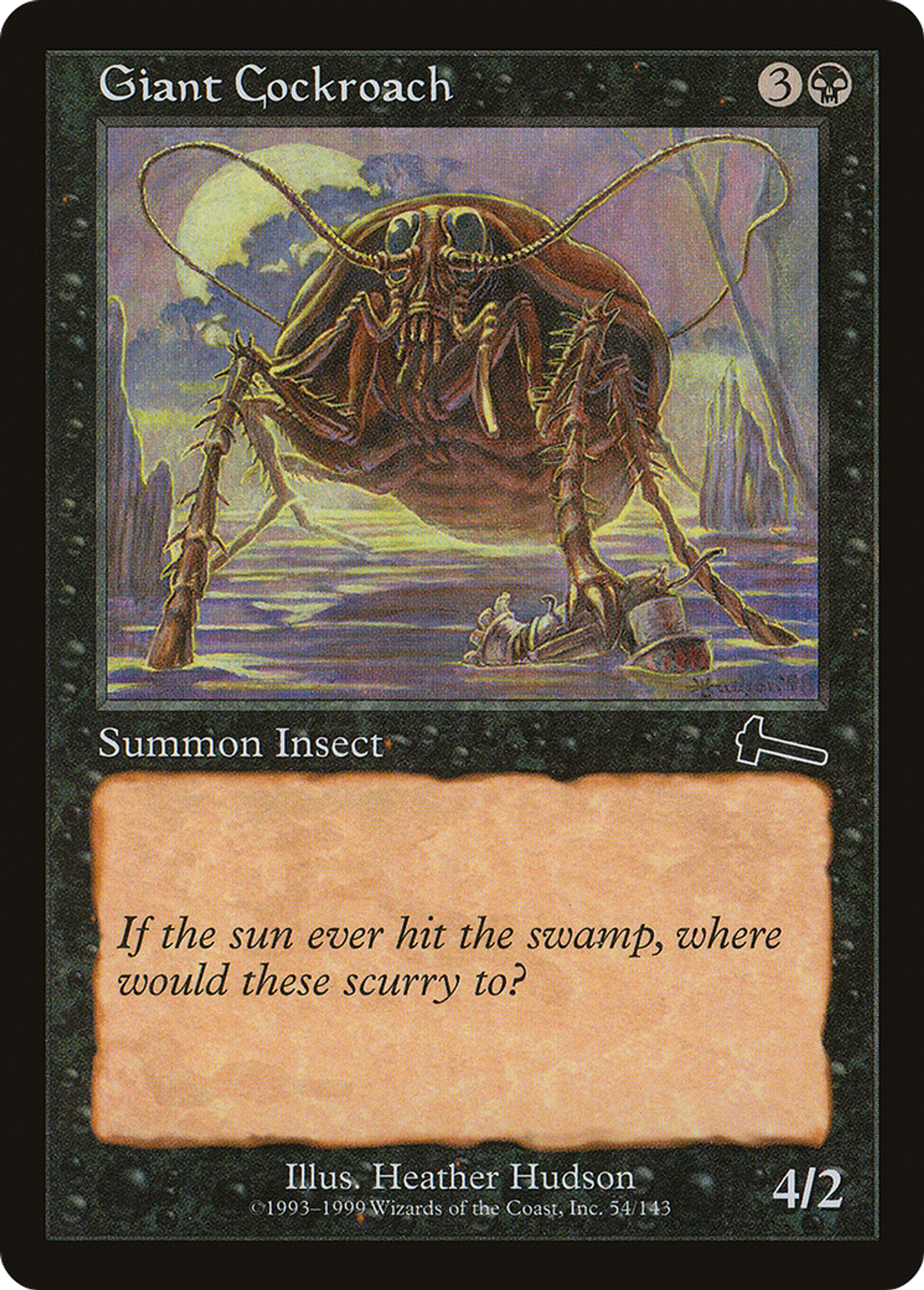 Giant Cockroach — Urza's Legacy — Magic: The Gathering