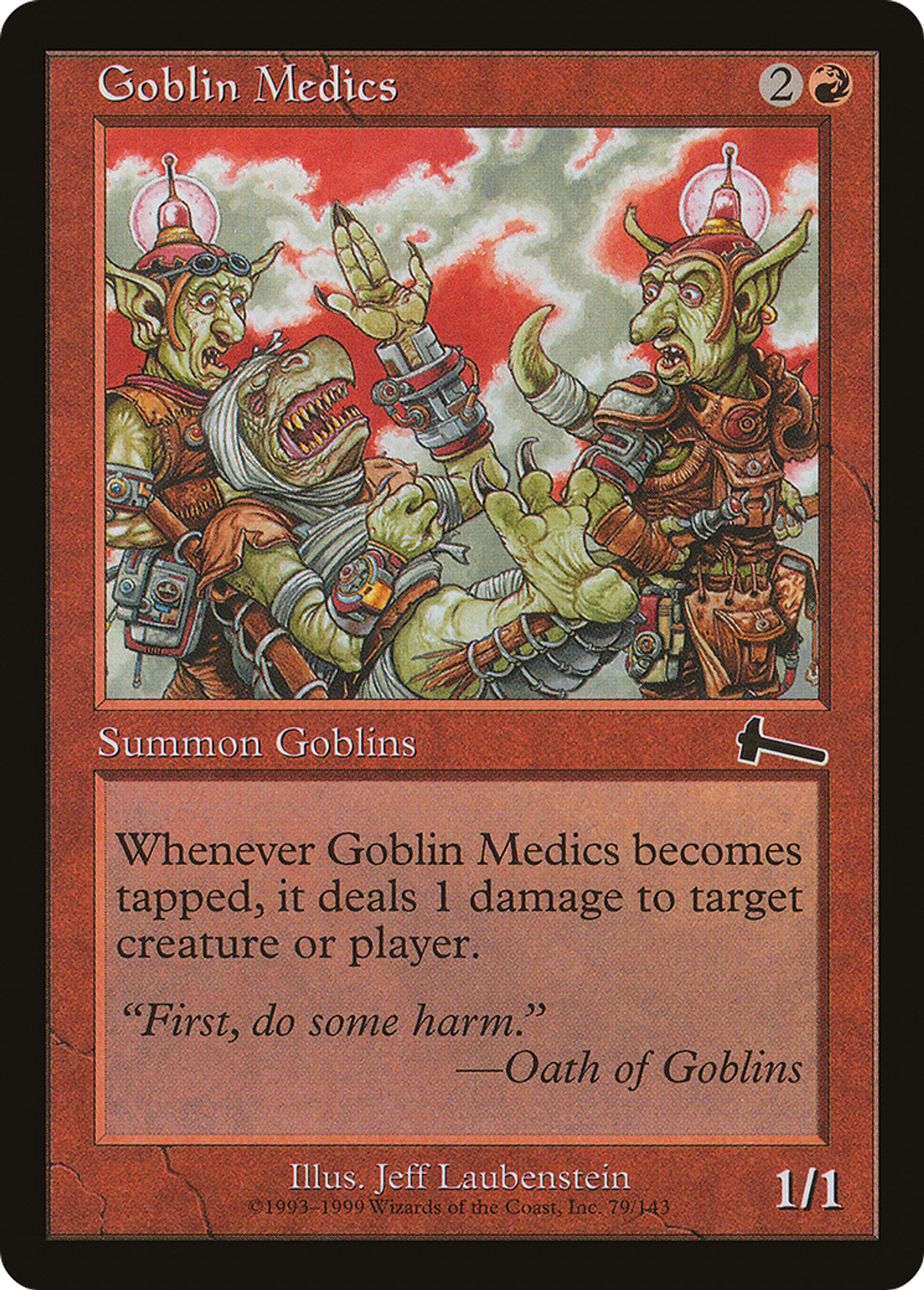 Goblin Medics — Urza's Legacy — Magic: The Gathering