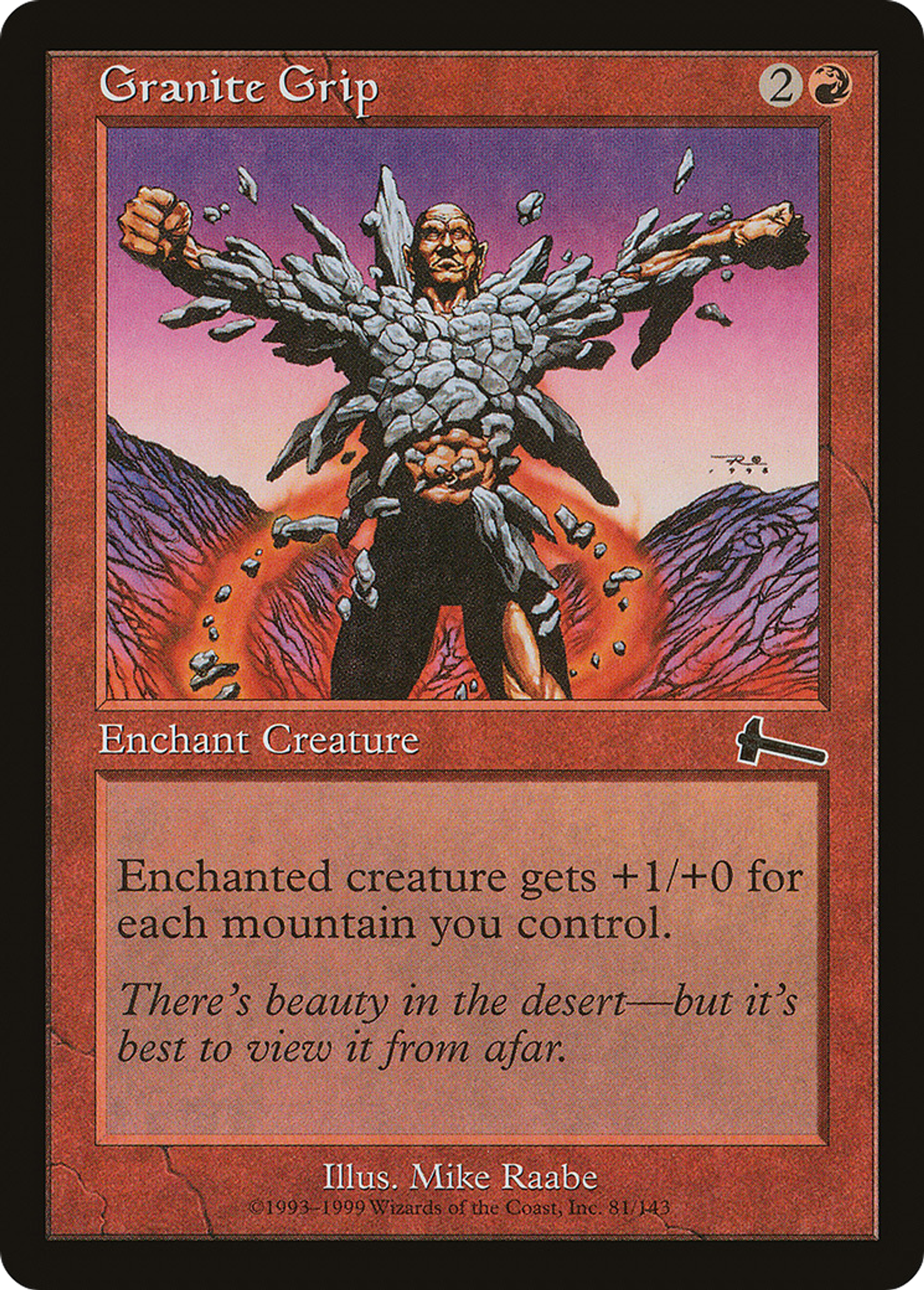 Granite Grip — Urza's Legacy — Magic: The Gathering