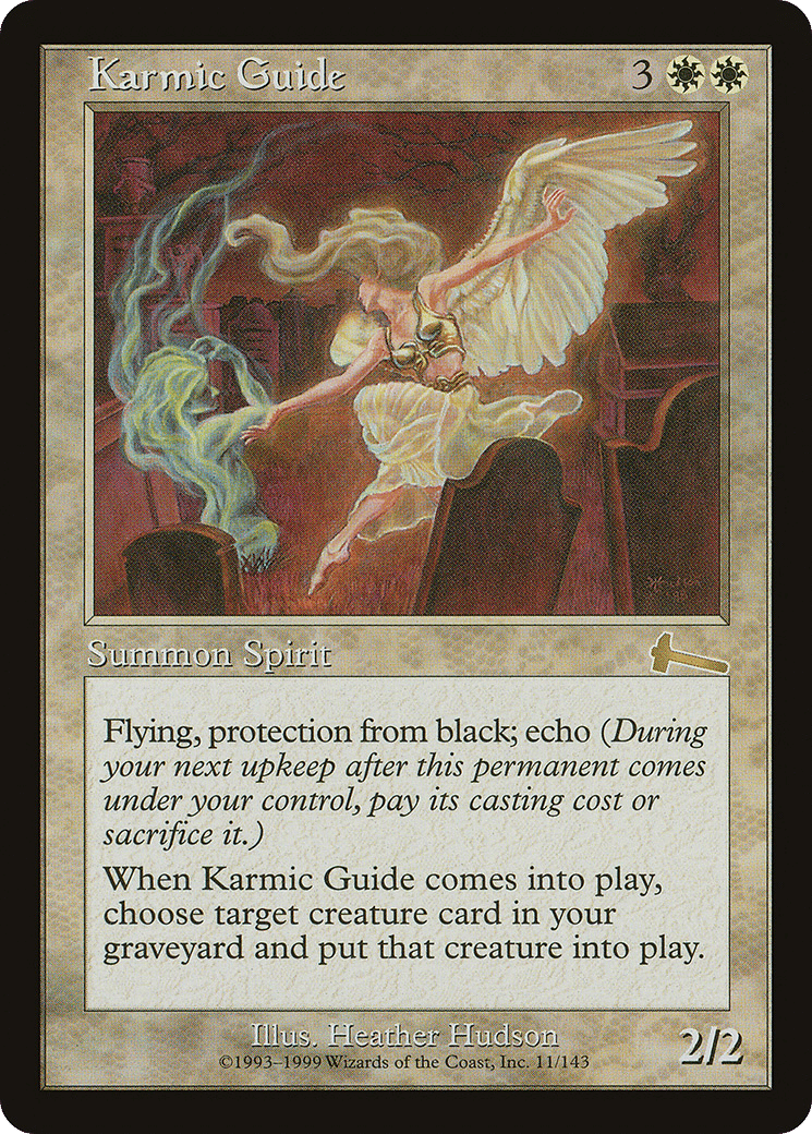 Karmic Guide — Urza's Legacy — Magic: The Gathering