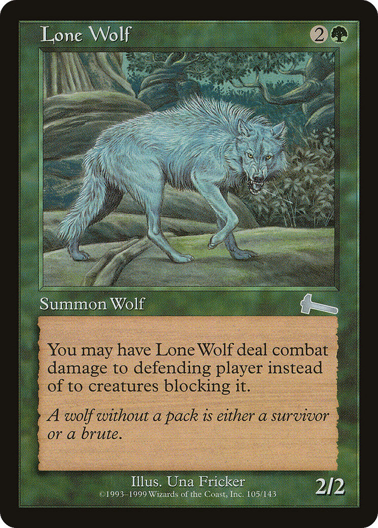 Lone Wolf — Urza's Legacy — Magic: The Gathering