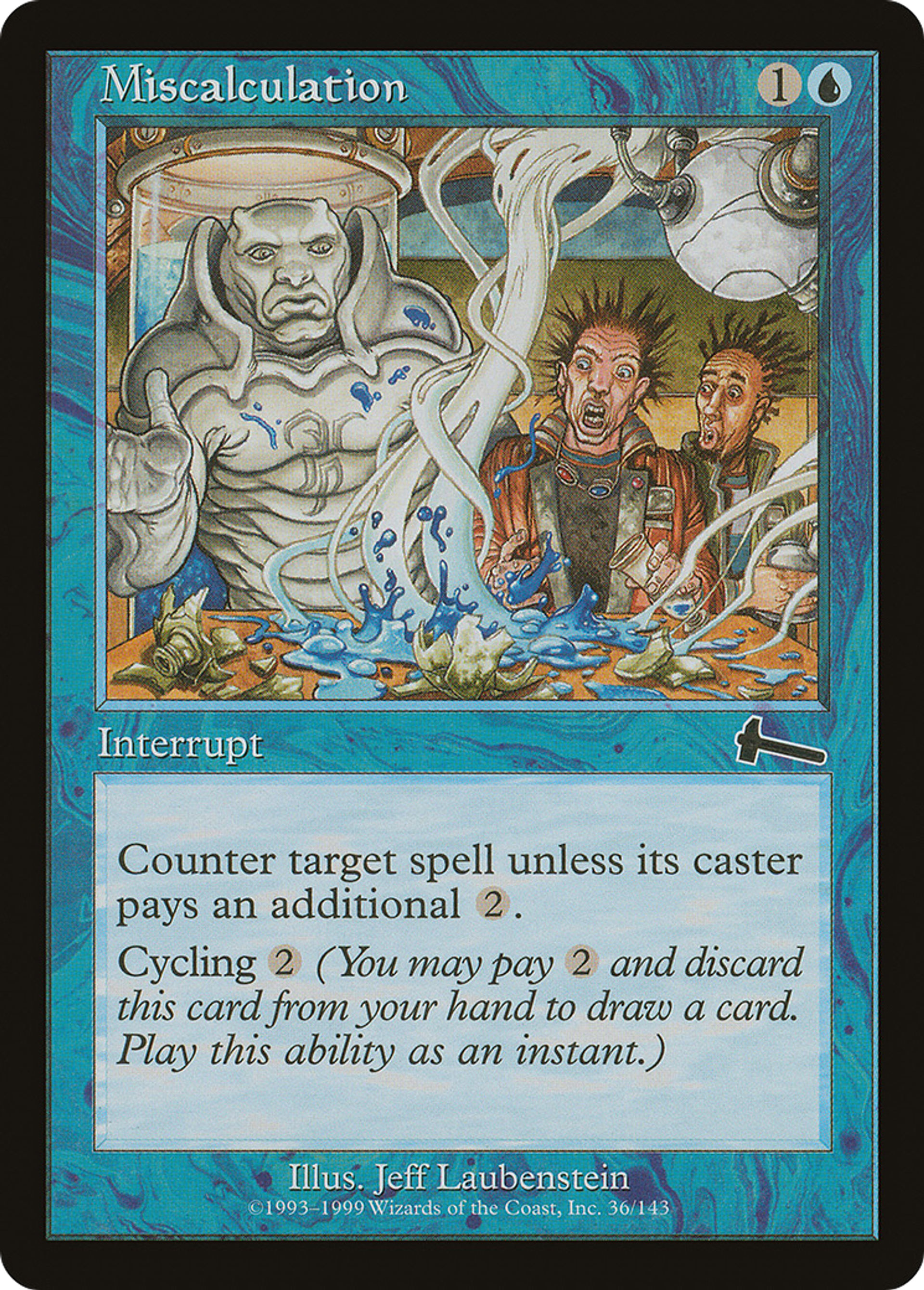 Miscalculation — Urza's Legacy — Magic: The Gathering