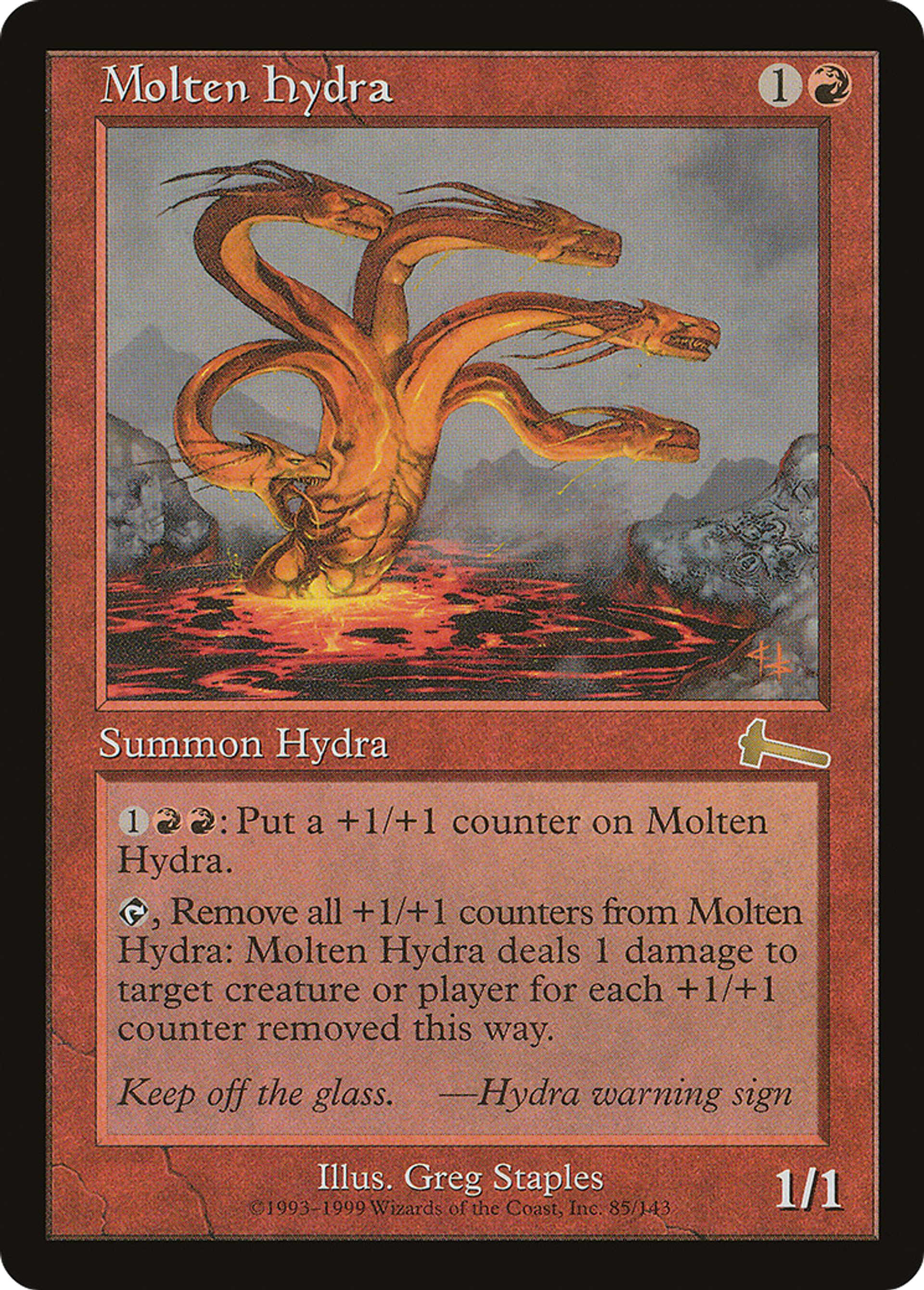 Hydre en fusion — Urza's Legacy — Magic: The Gathering