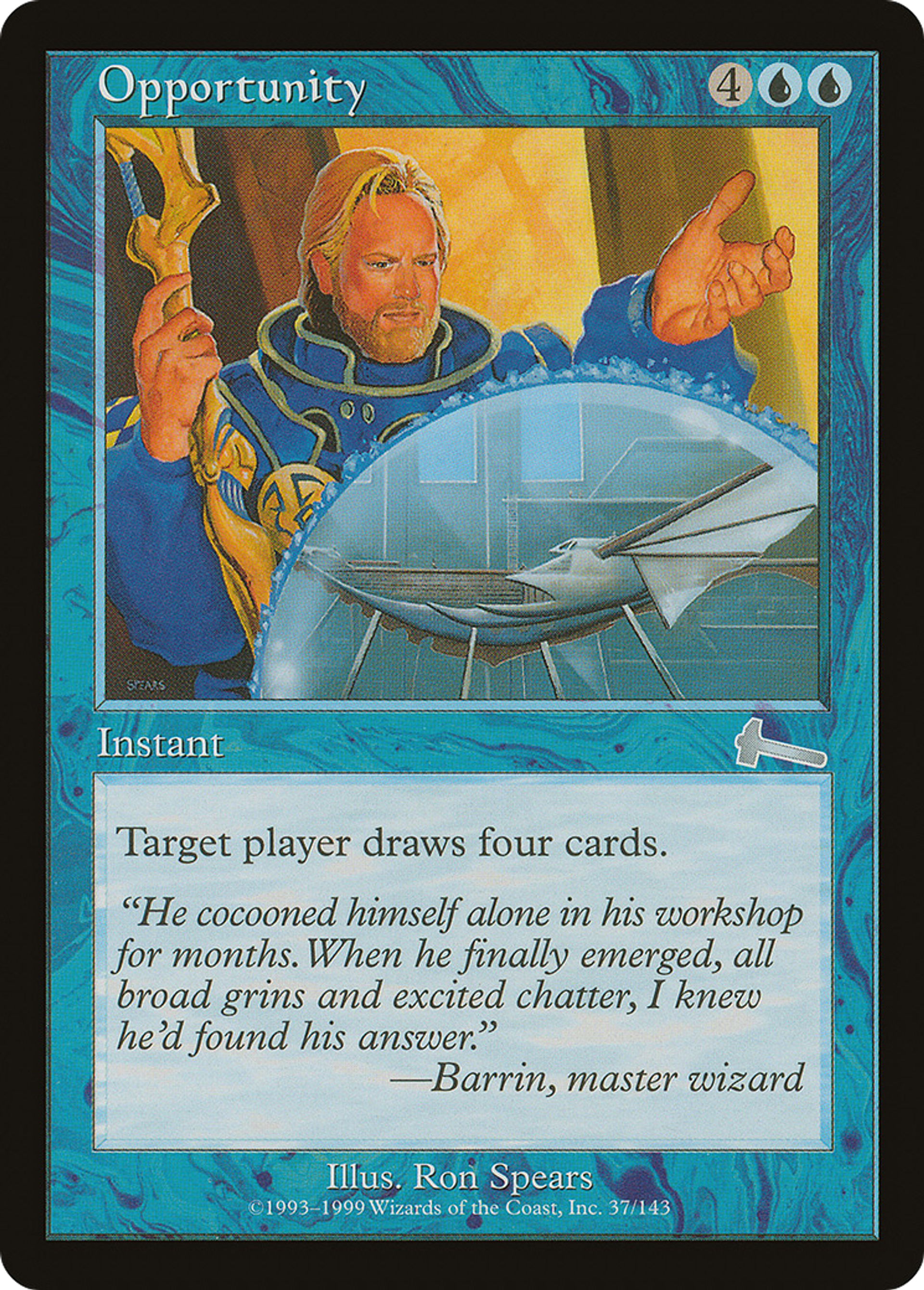 Opportunity — Urza's Legacy — Magic: The Gathering