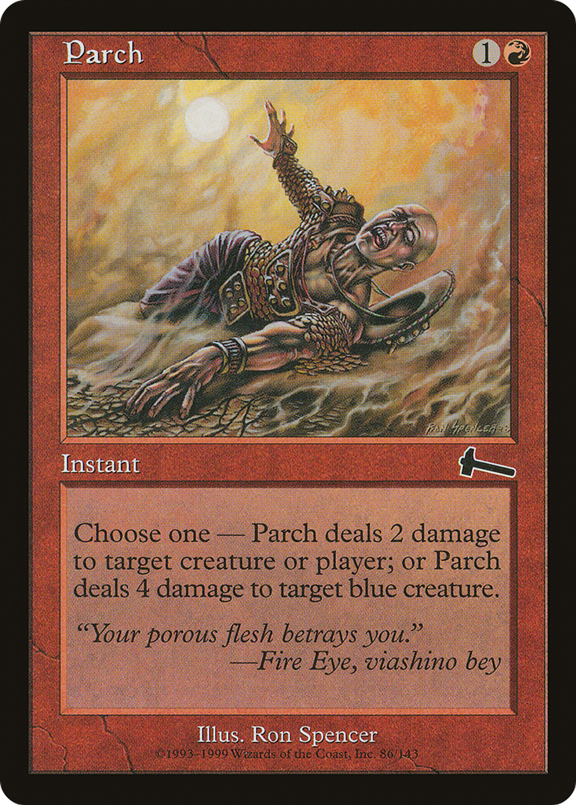 Desséchement — Urza's Legacy — Magic: The Gathering