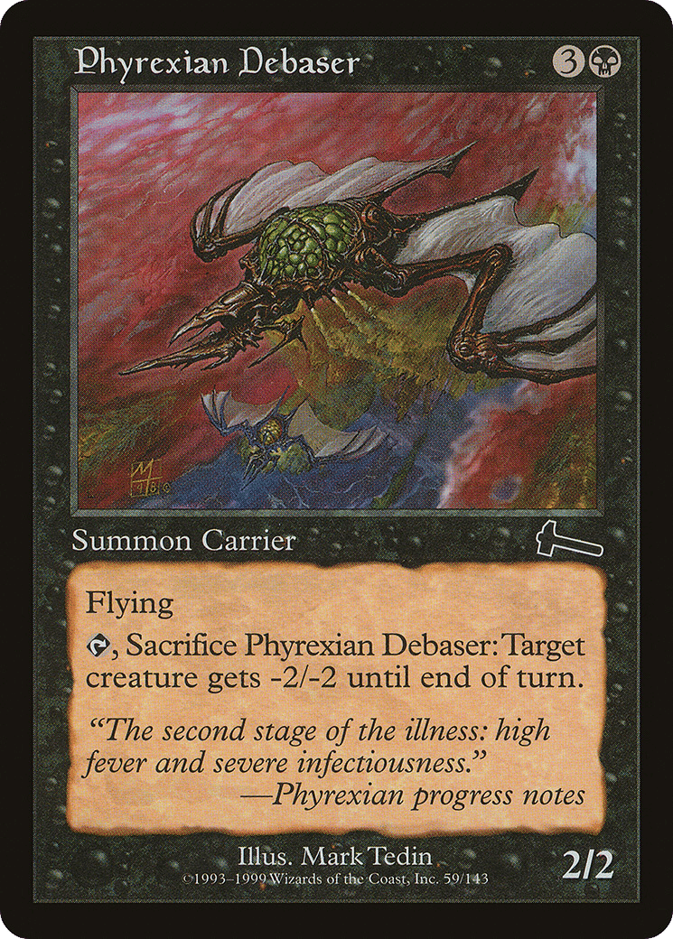 Phyrexian Debaser — Urza's Legacy — Magic: The Gathering