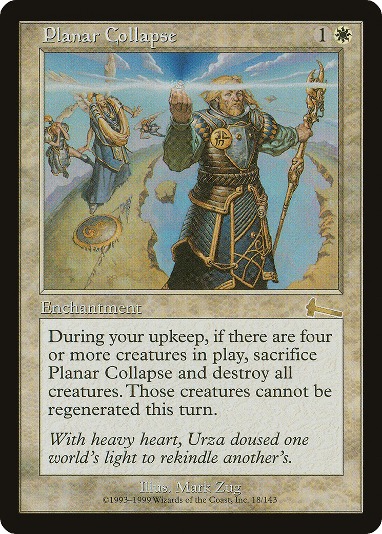 Planar Collapse — Urza's Legacy — Magic: The Gathering