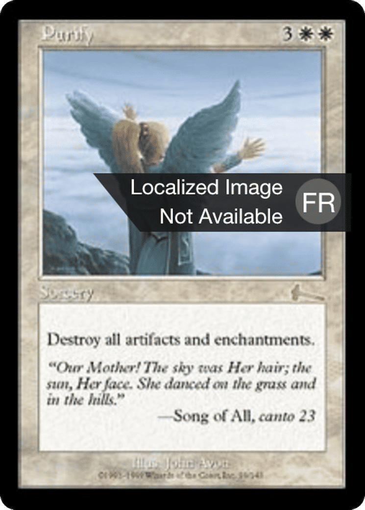 Purification — Urza's Legacy — Magic: The Gathering