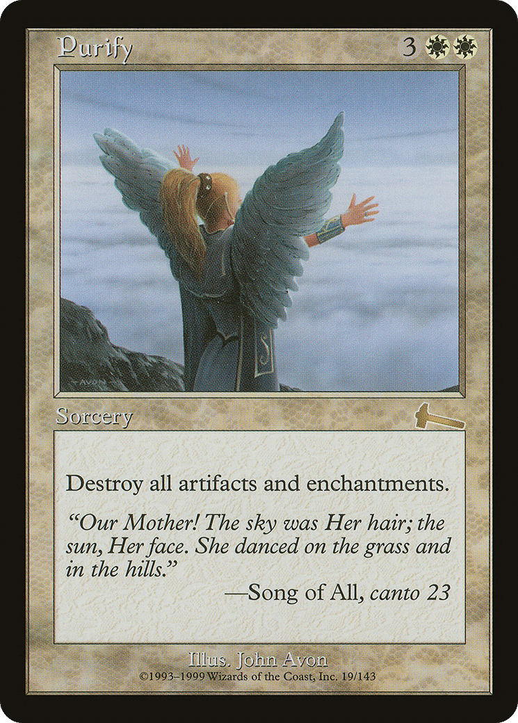 Purify — Urza's Legacy — Magic: The Gathering
