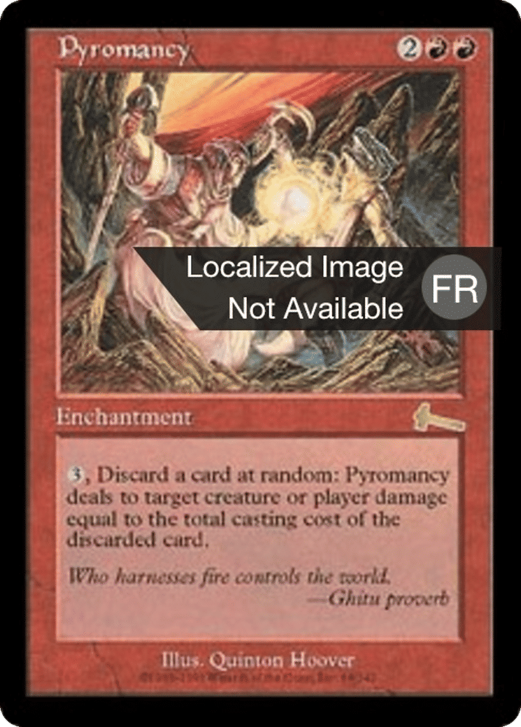 Pyromancie — Urza's Legacy — Magic: The Gathering