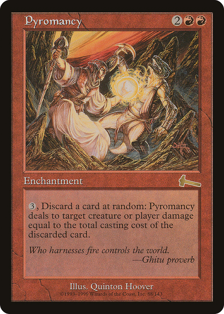 Pyromancy — Urza's Legacy — Magic: The Gathering
