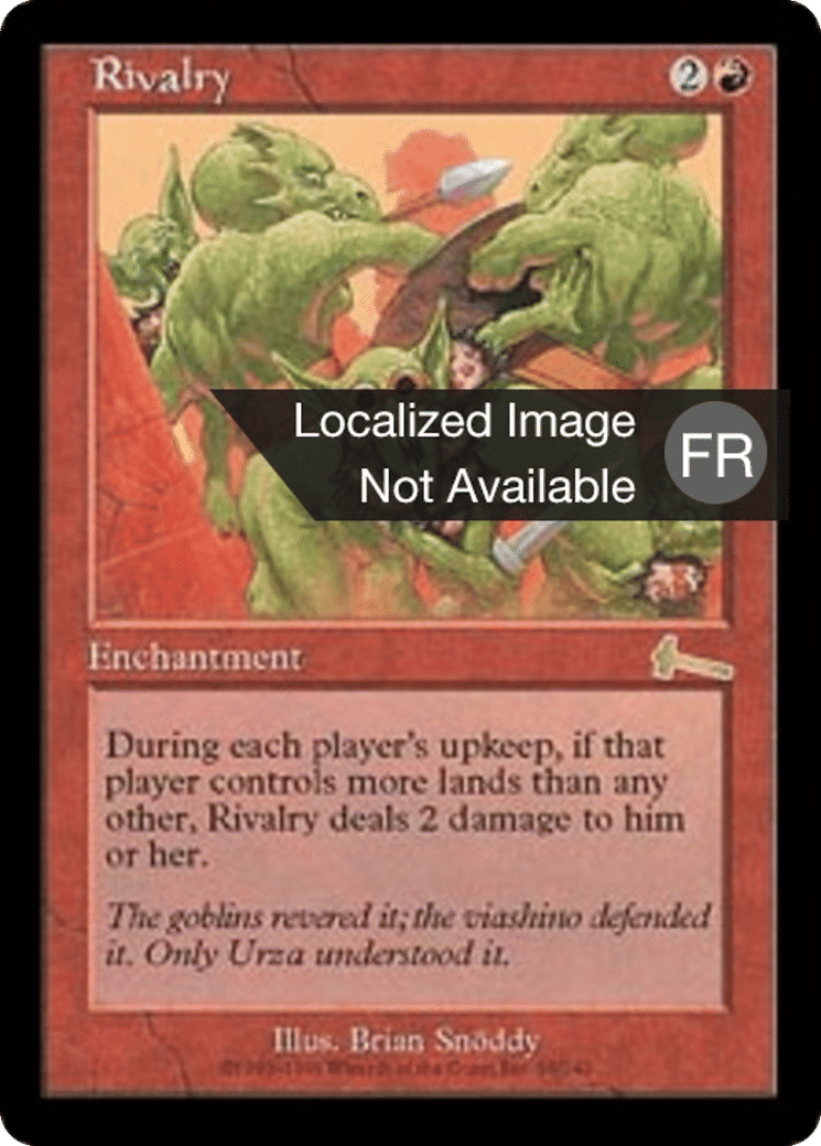 Rivalités — Urza's Legacy — Magic: The Gathering