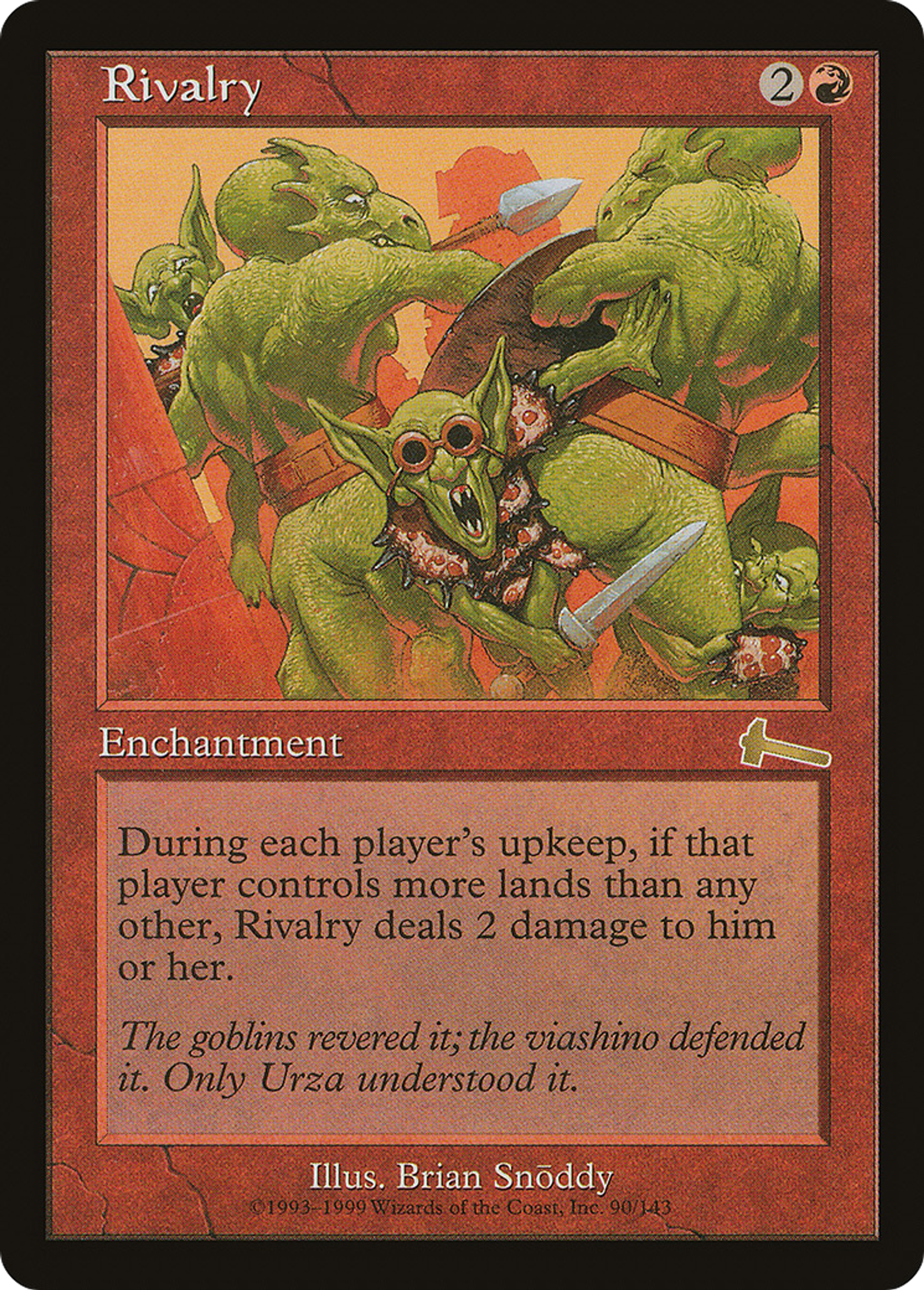 Rivalités — Urza's Legacy — Magic: The Gathering