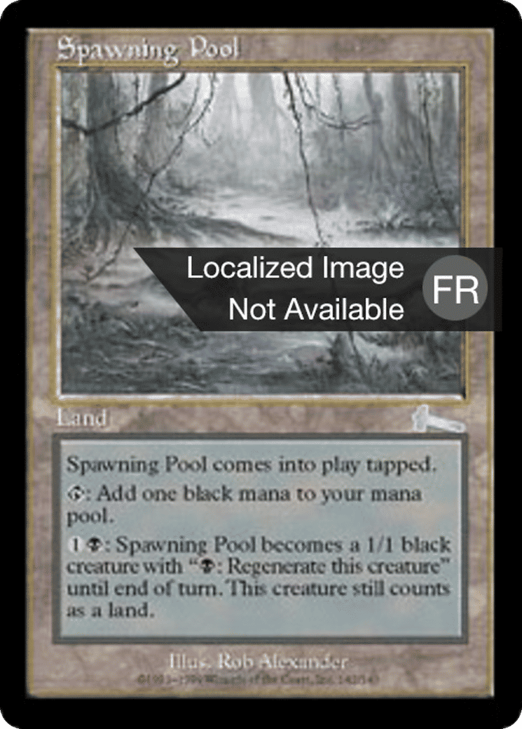 Effrayante frayère — Urza's Legacy — Magic: The Gathering