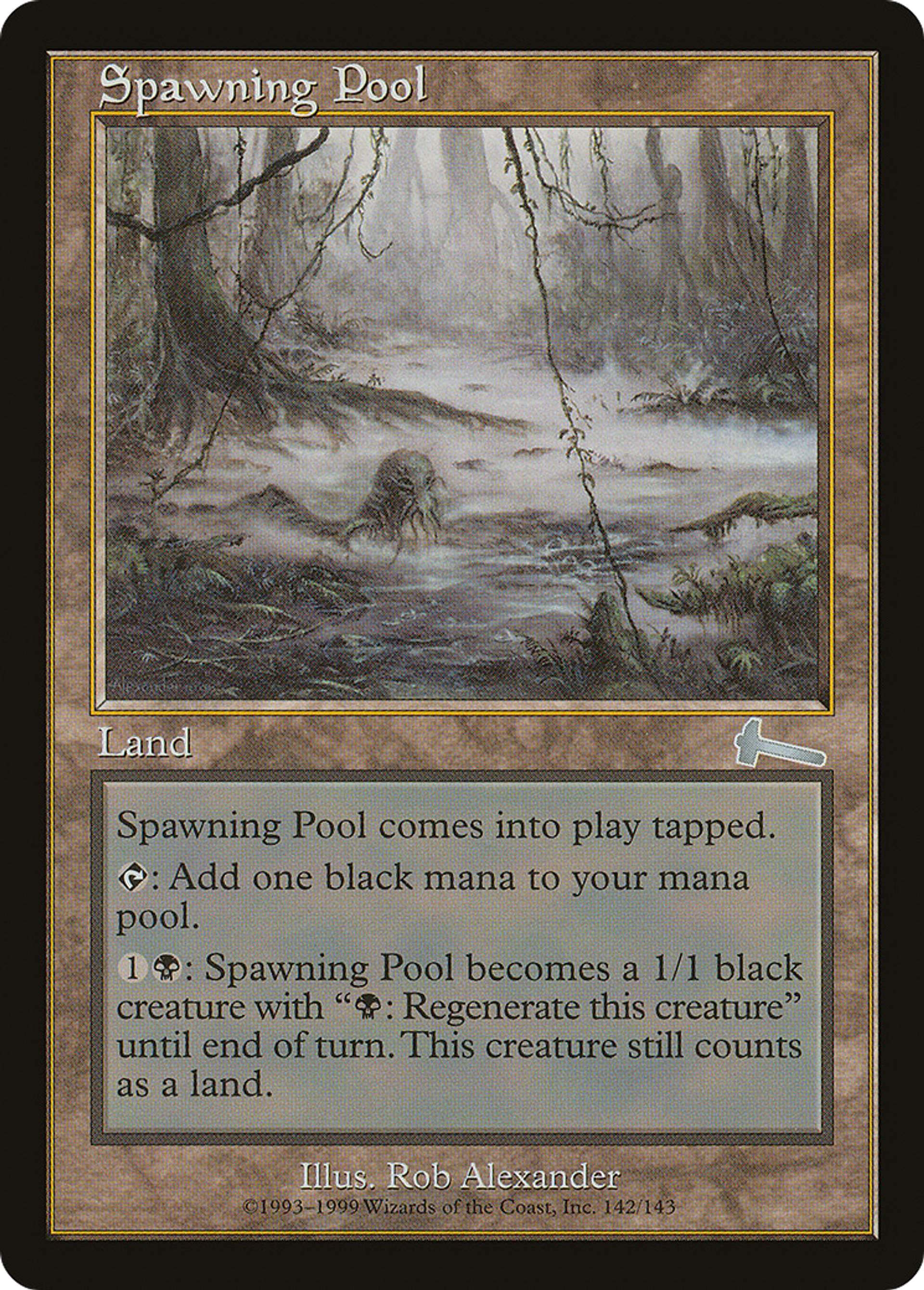 Effrayante frayère — Urza's Legacy — Magic: The Gathering