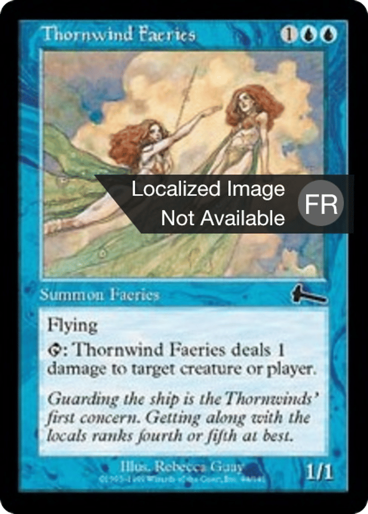 Faeries piquevent — Urza's Legacy — Magic: The Gathering