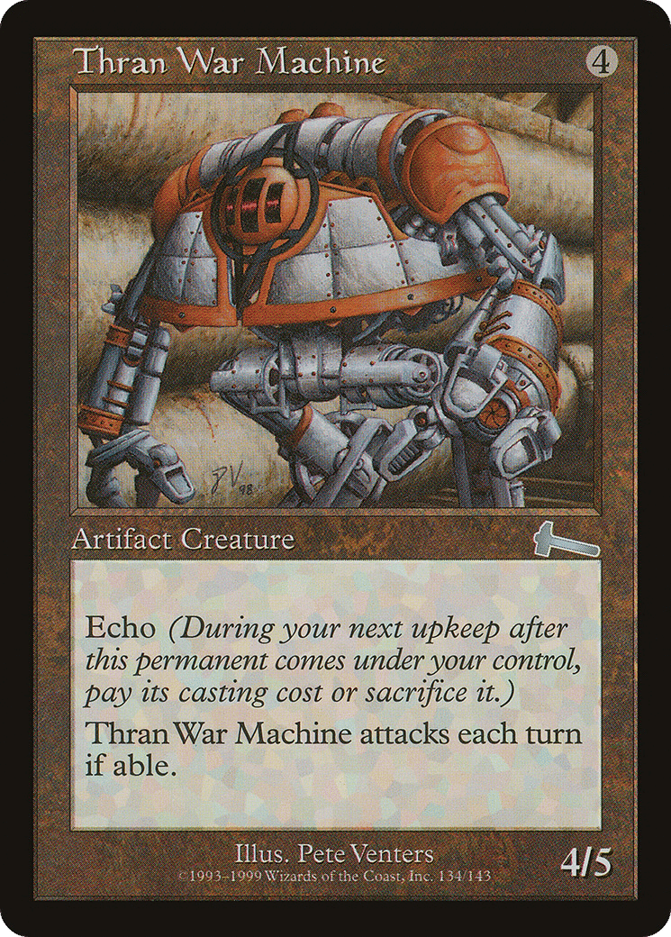 Thran War Machine — Urza's Legacy — Magic: The Gathering