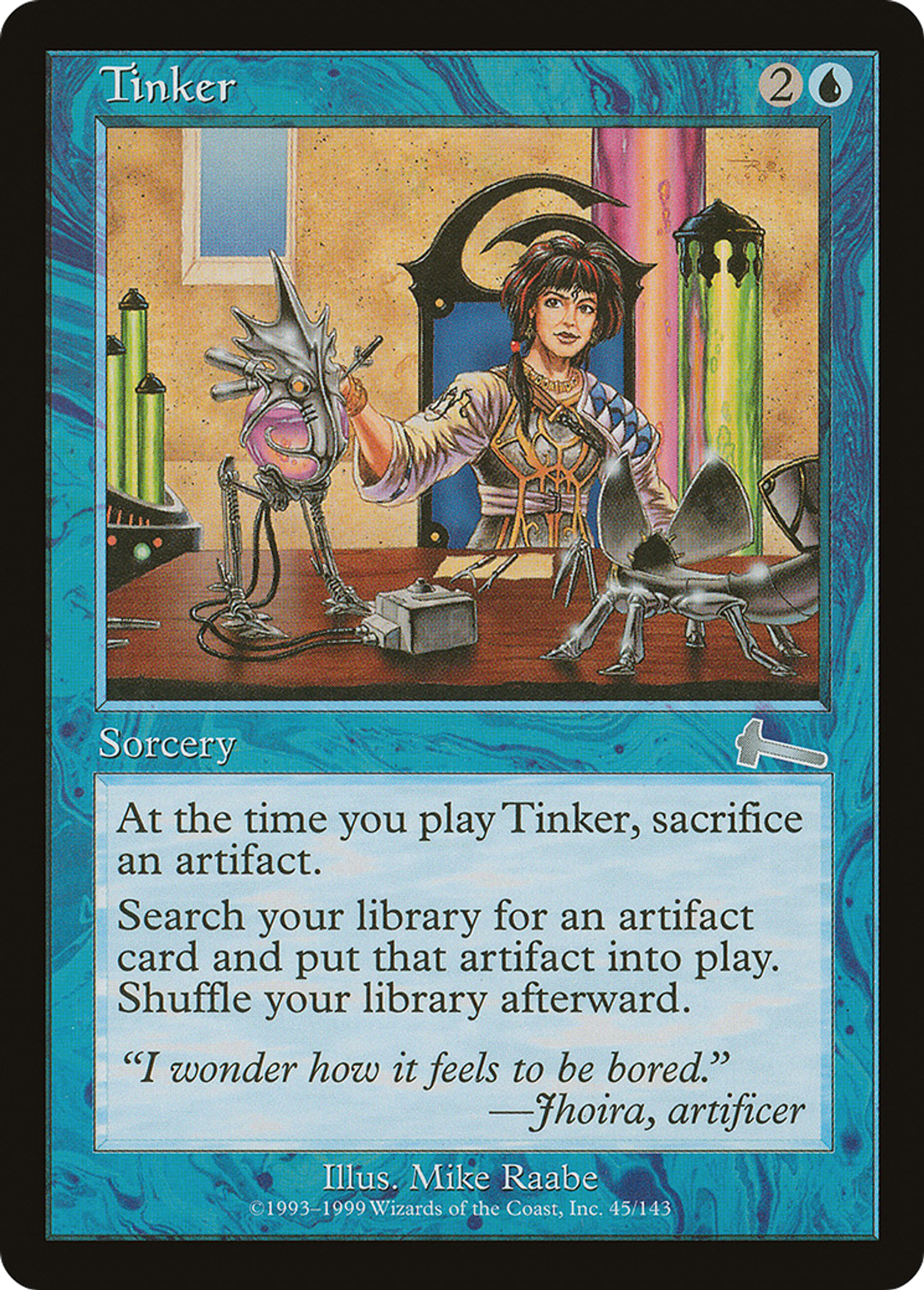 Tinker — Urza's Legacy — Magic: The Gathering