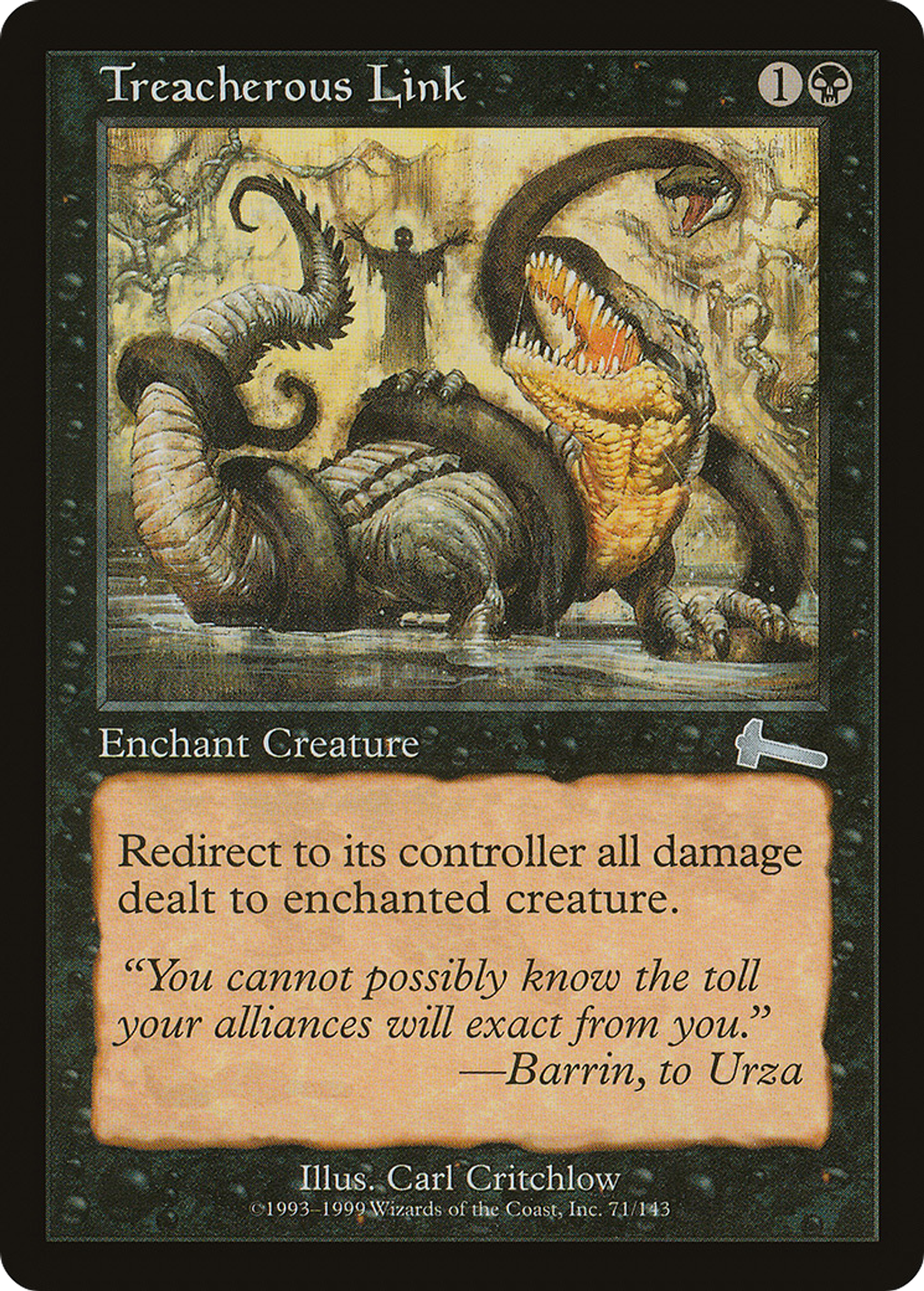 Liaison traîtresse — Urza's Legacy — Magic: The Gathering